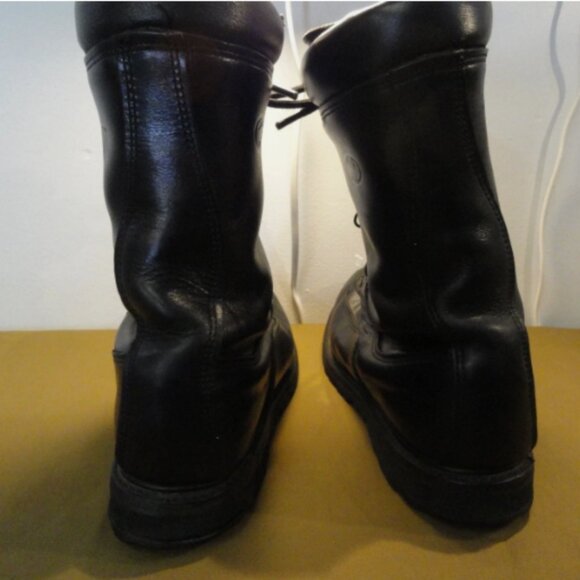 USN U.S. NAVY sz10.5 LEATHER MILITARY TACTICAL COLD WX GORE-TEX BOOTS LD 6790 main image 6
